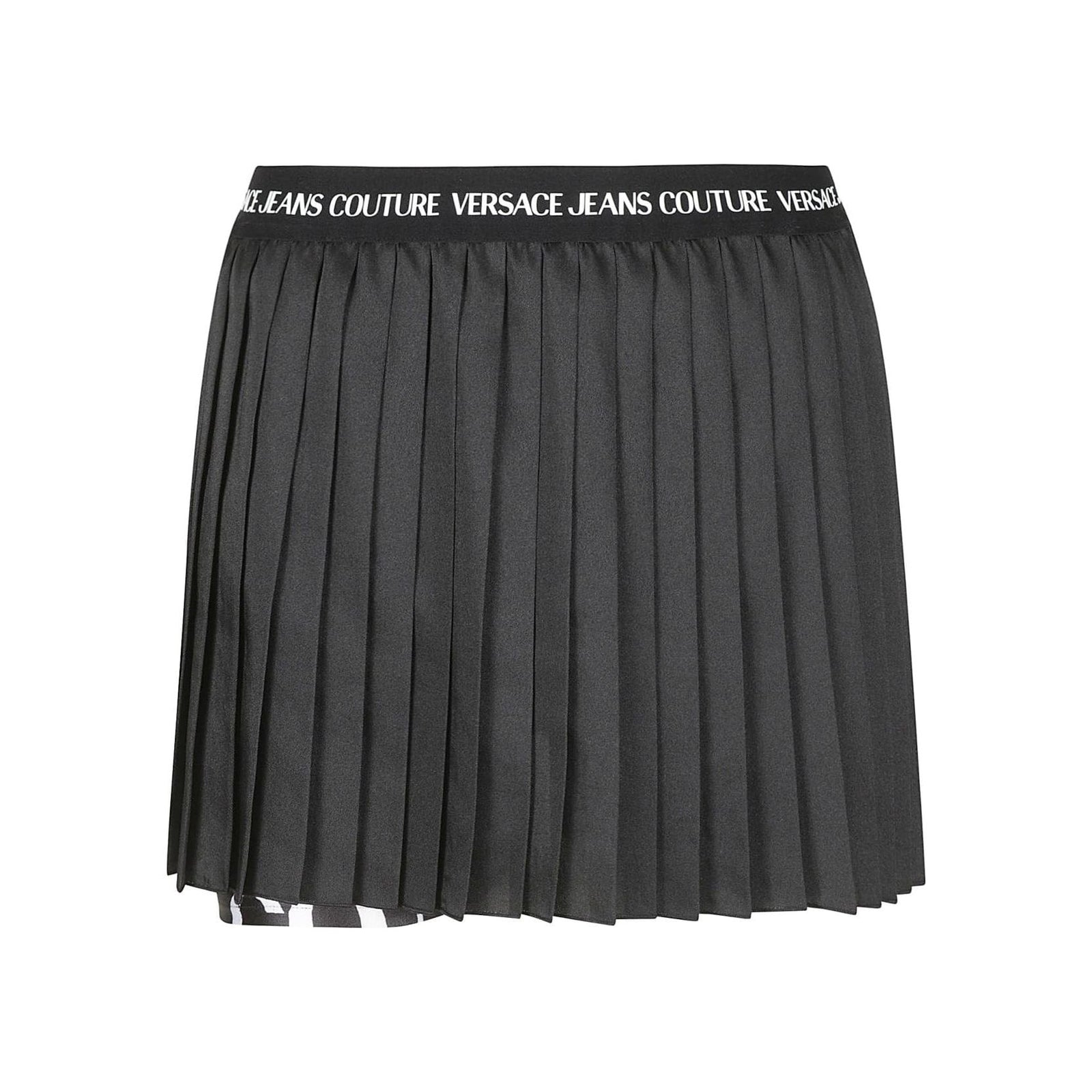 VERSACE JEANS COUTURE COUTURE PLEATED MINI SKIRT - Yooto