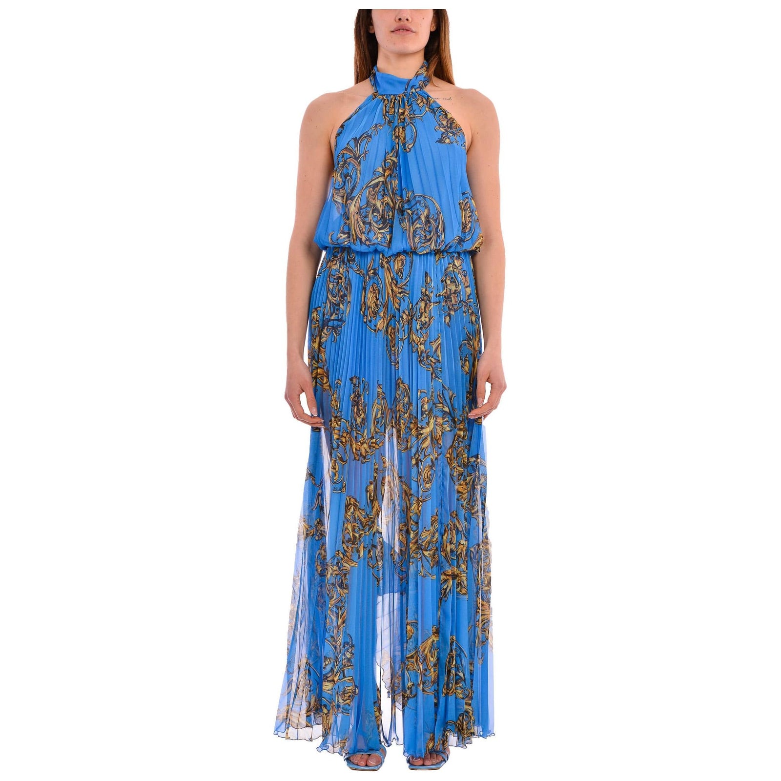 Versace Jeans Couture
baroque-print pleated maxi dress - Yooto