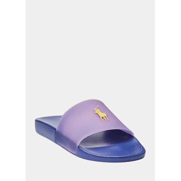 POLO RALPH LAUREN COLOR-CHANGING SIGNATURE PONY SLIDE - Yooto