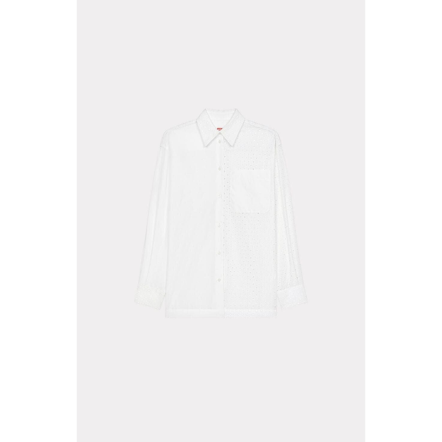 KENZO OVERSIZE BRODERIE ANGLAISE SHIRT - Yooto