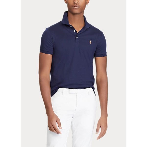 POLO RALPH LAUREN SLIM FIT SOFT-TOUCH POLO SHIRT - Yooto