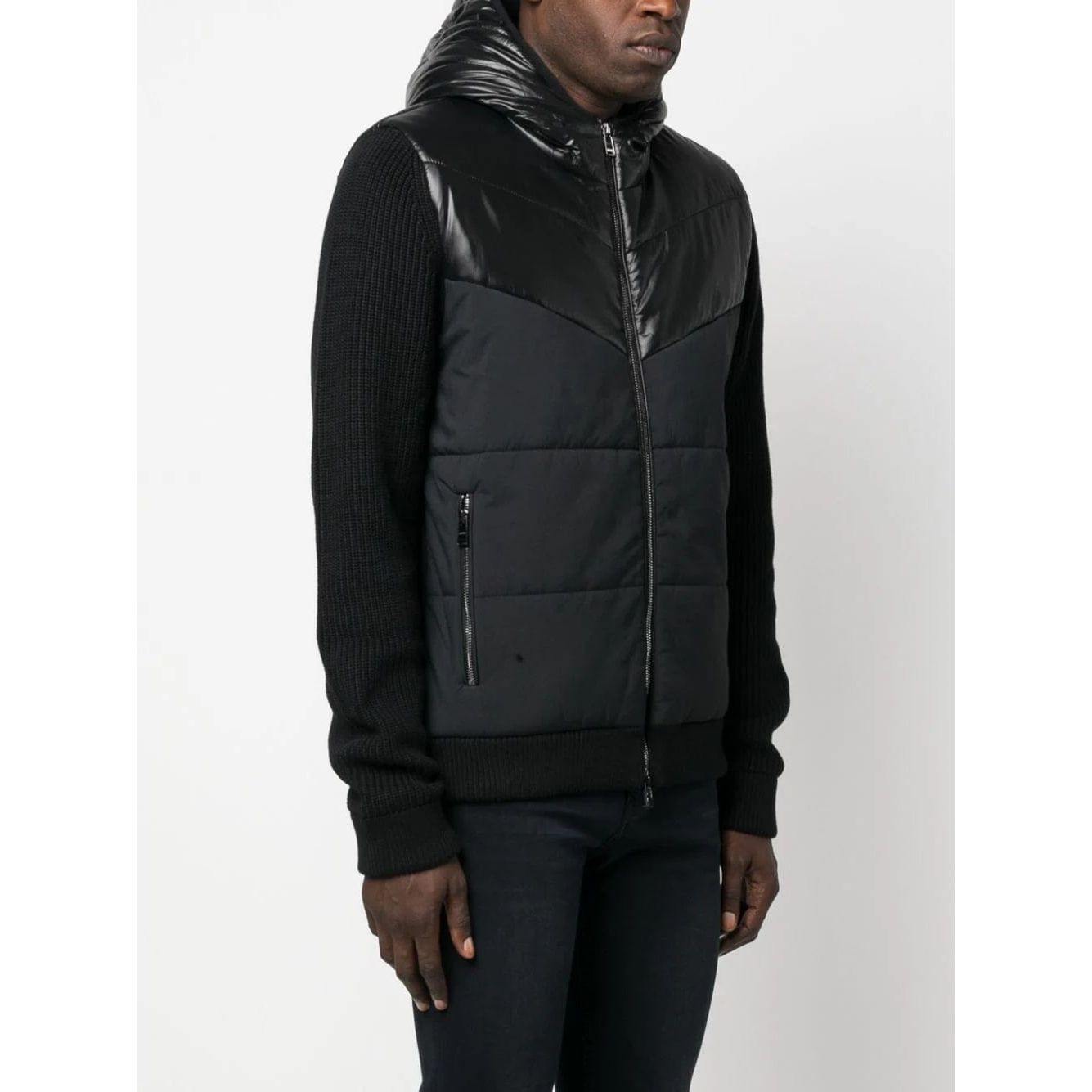 BOSS JACKET WITH HOOD AND PANELS - Yooto