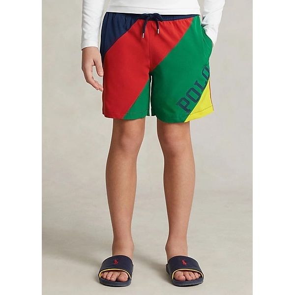 POLO RALPH LAUREN TRAVELER STRETCH SWIM TRUNK - Yooto