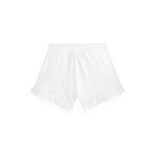 Load image into Gallery viewer, Eyelet-Embroidered Cotton Short - Yooto
