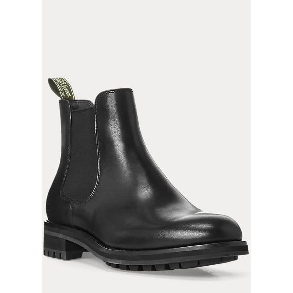 Polo Ralph Lauren Bryson Leather Chelsea Boot - Yooto