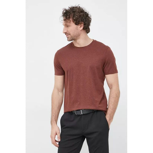 Load image into Gallery viewer, BOSS SLIM-FIT SHORT-SLEEVED T-SHIRT IN MERCERISED COTTON - Yooto
