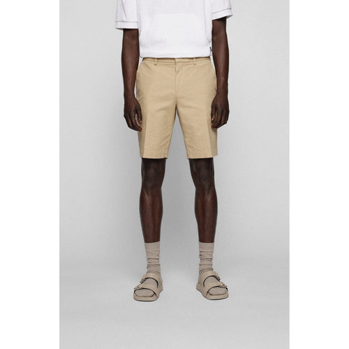 Load image into Gallery viewer, SLIM-FIT SHORTS IN STRUCTURED STRETCH COTTON - Yooto
