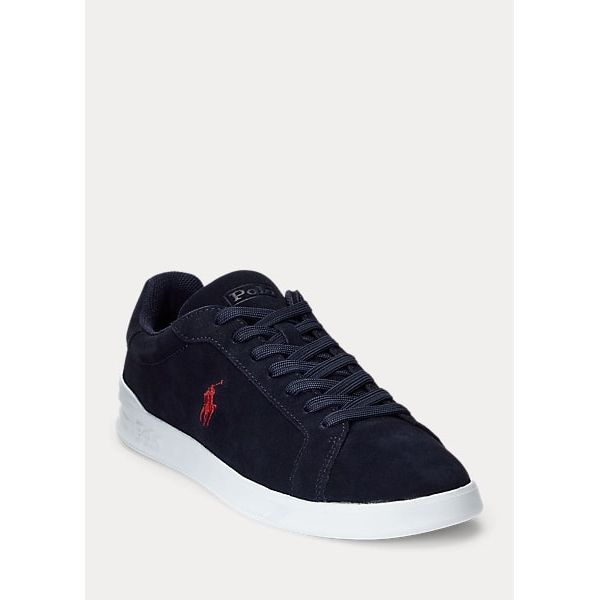 Polo Ralph Lauren Heritage Court II sneaker in suede - Yooto