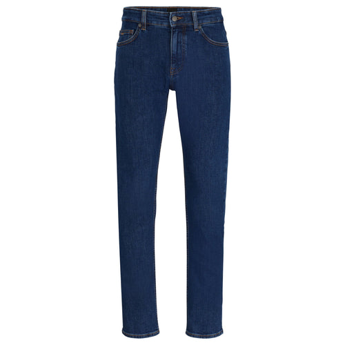 Load image into Gallery viewer, BOSS SLIM FIT JEANS IN COMFORTABLE BLUE STRETCH DENIM - Yooto
