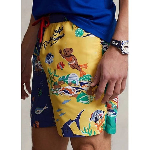 Load image into Gallery viewer, POLO RALPH LAUREN 14.6-CM TRAVELLER BEAR SWIMMING TRUNK - Yooto
