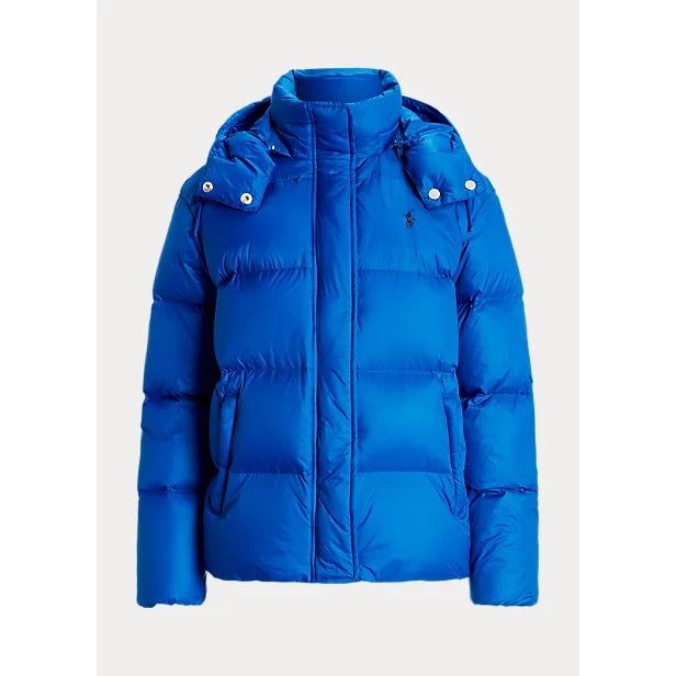 POLO RALPH LAUREN WATER-REPELLENT HOODED DOWN JACKET - Yooto