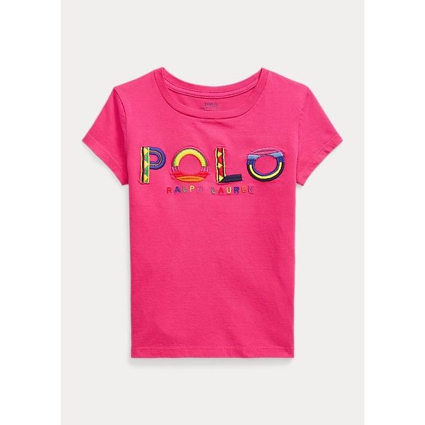 POLO RALPH LAUREN LOGO COTTON JERSEY TEE - Yooto