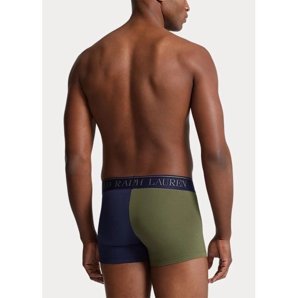 POLO RALPH LAUREN COLOUR-BLOCKED STRETCH COTTON TRUNK - Yooto