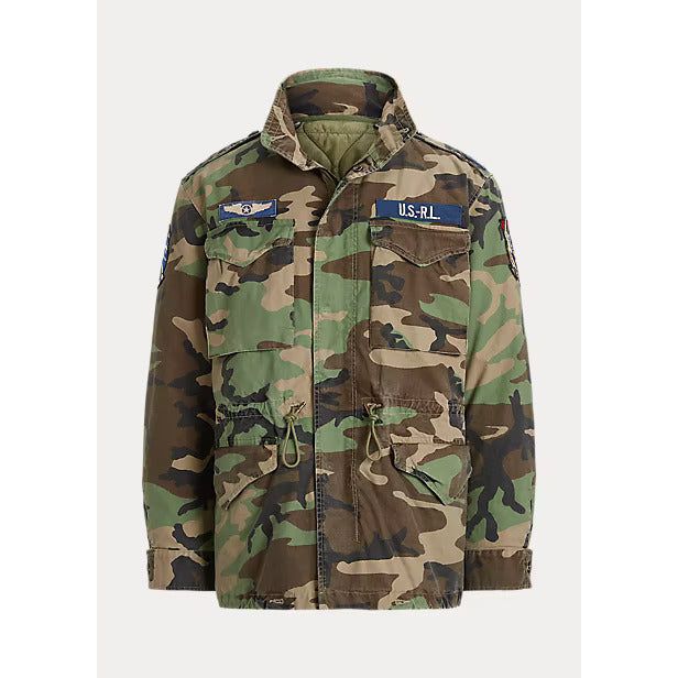 POLO RALPH LAUREN CAMO FIELD JACKET & REVERSIBLE LINER - Yooto