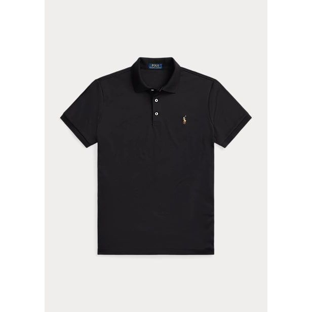 POLO RALPH LAUREN CUSTOM SLIM FIT SOFT COTTON POLO SHIRT - Yooto