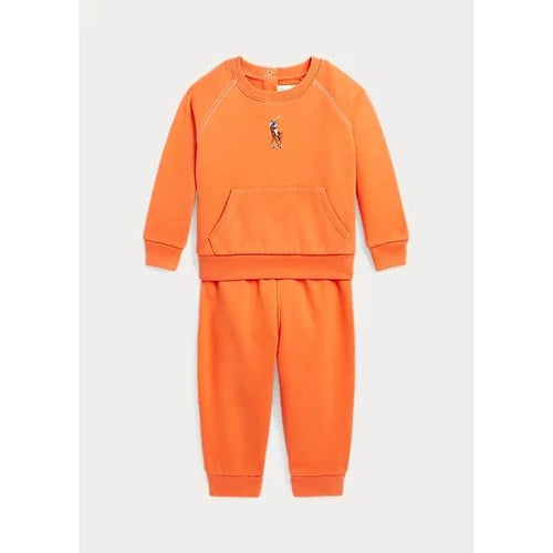 Load image into Gallery viewer, POLO RALPH LAUREN FLEECE SWEATSHIRT &amp; JOGGING BOTTOM SET - Yooto
