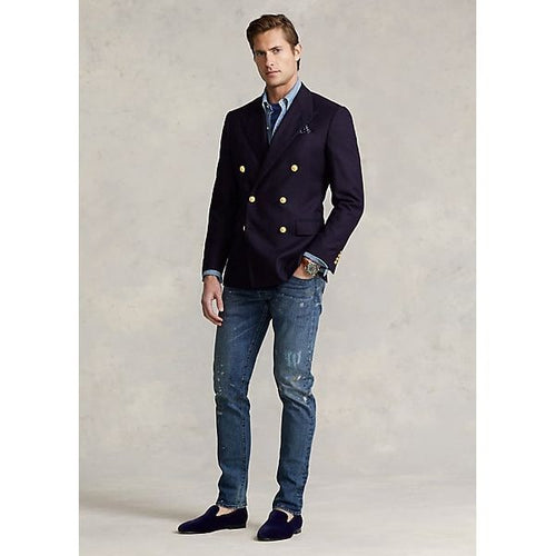 Load image into Gallery viewer, Polo Ralph Lauren Polo Doeskin Double-Breasted Blazer - Yooto
