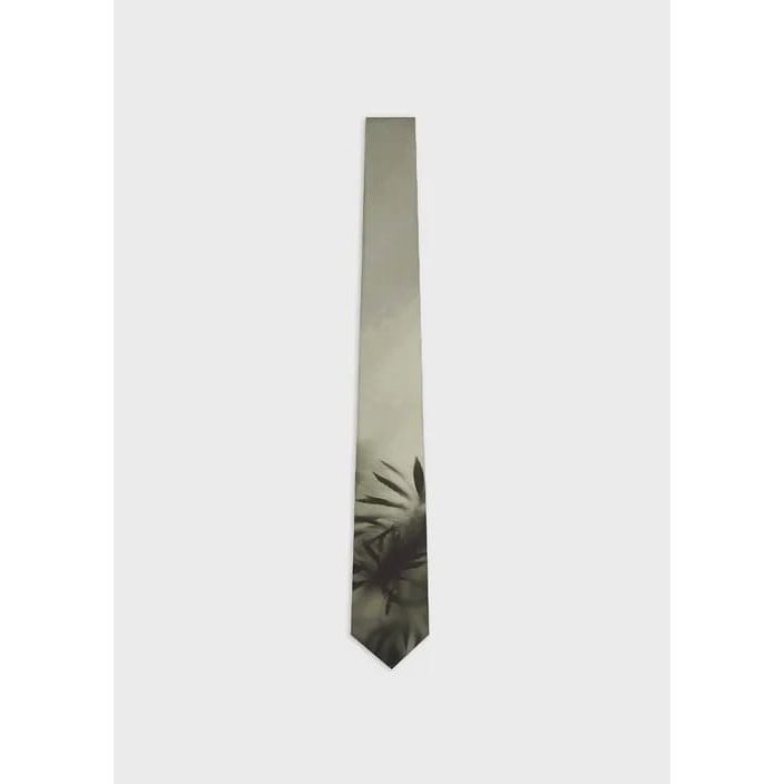 Collection print silk tie - Yooto