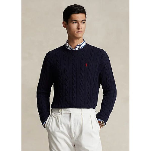 Load image into Gallery viewer, POLO RALPH LAUREN CABLE-KNIT COTTON JUMPER - Yooto
