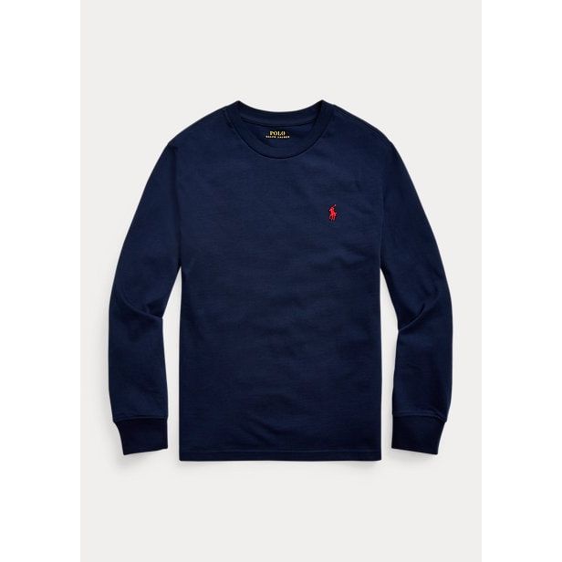 Polo Ralph Lauren Cotton Jersey Long-Sleeve Tee - Yooto