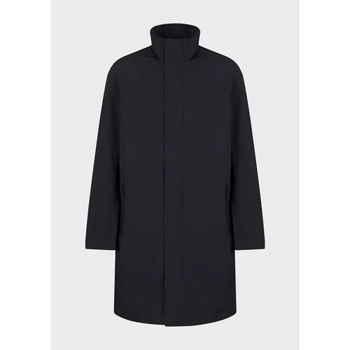 Load image into Gallery viewer, EMPORIO ARMANI WATER-REPELLENT TRENCH COAT WITH DETACHABLE TRAVEL ESSENTIALS LINING - Yooto
