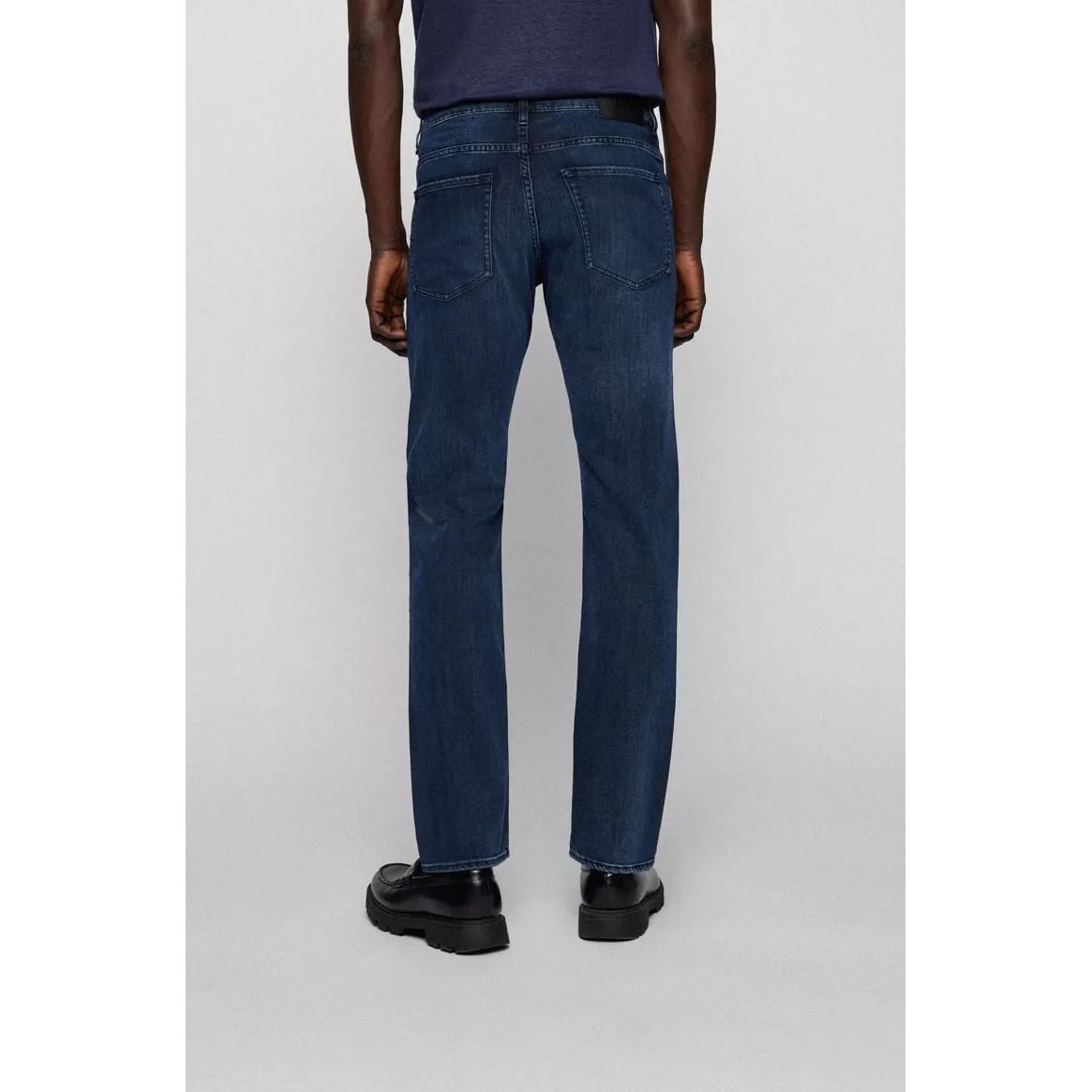 BOSS  SLIM-FIT JEANS IN BLUE COMFORT-STRETCH DENIM - Yooto