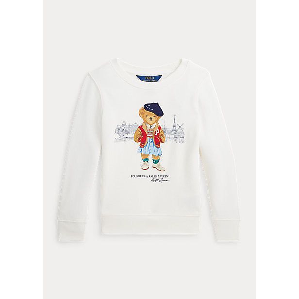 POLO RALPH LAUREN POLO BEAR PARIS TERRY SWEATSHIRT - Yooto