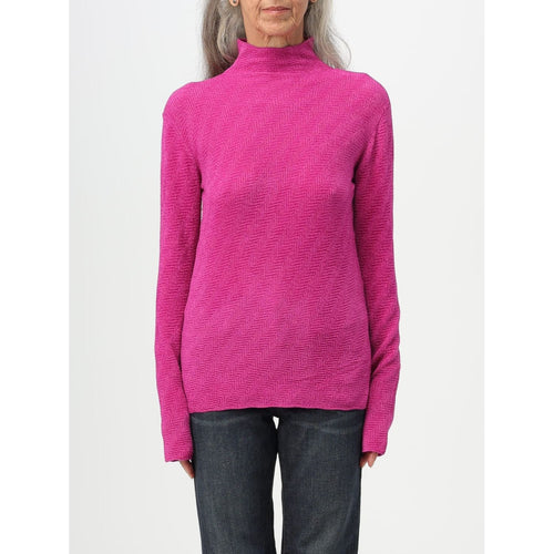 Load image into Gallery viewer, EMPORIO ARMANI MOCK NECK SWEATER IN VISCOSE BLEND WITH CHEVRON LINKS AND STOCKINETTE PATTERN - Yooto
