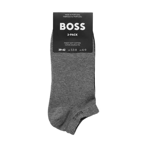 Load image into Gallery viewer, BOSS TWO-PACK OF ANKLE SOCKS IN A COTTON BLEND - Yooto
