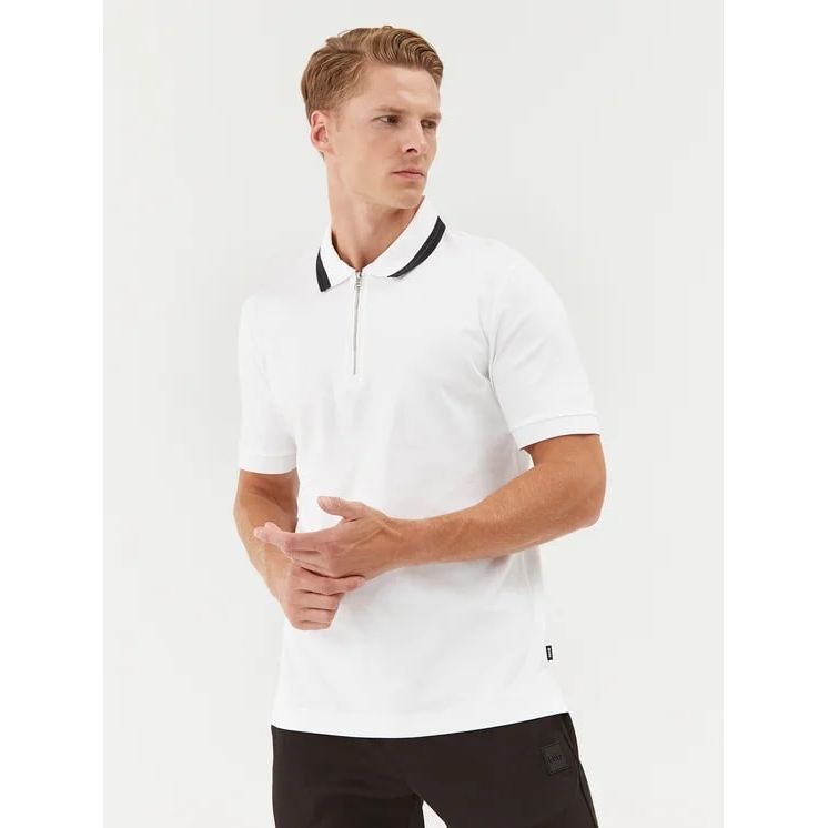 BOSS ZIP POLO SHIRT - Yooto