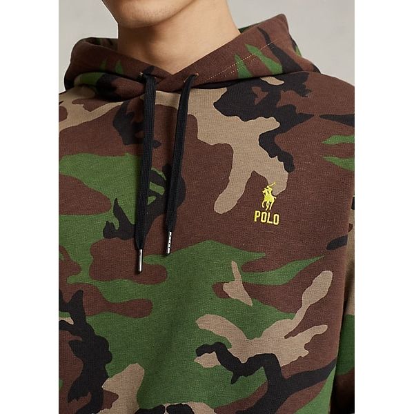 POLO RALPH LAUREN CAMO FLEECE HOODIE - Yooto