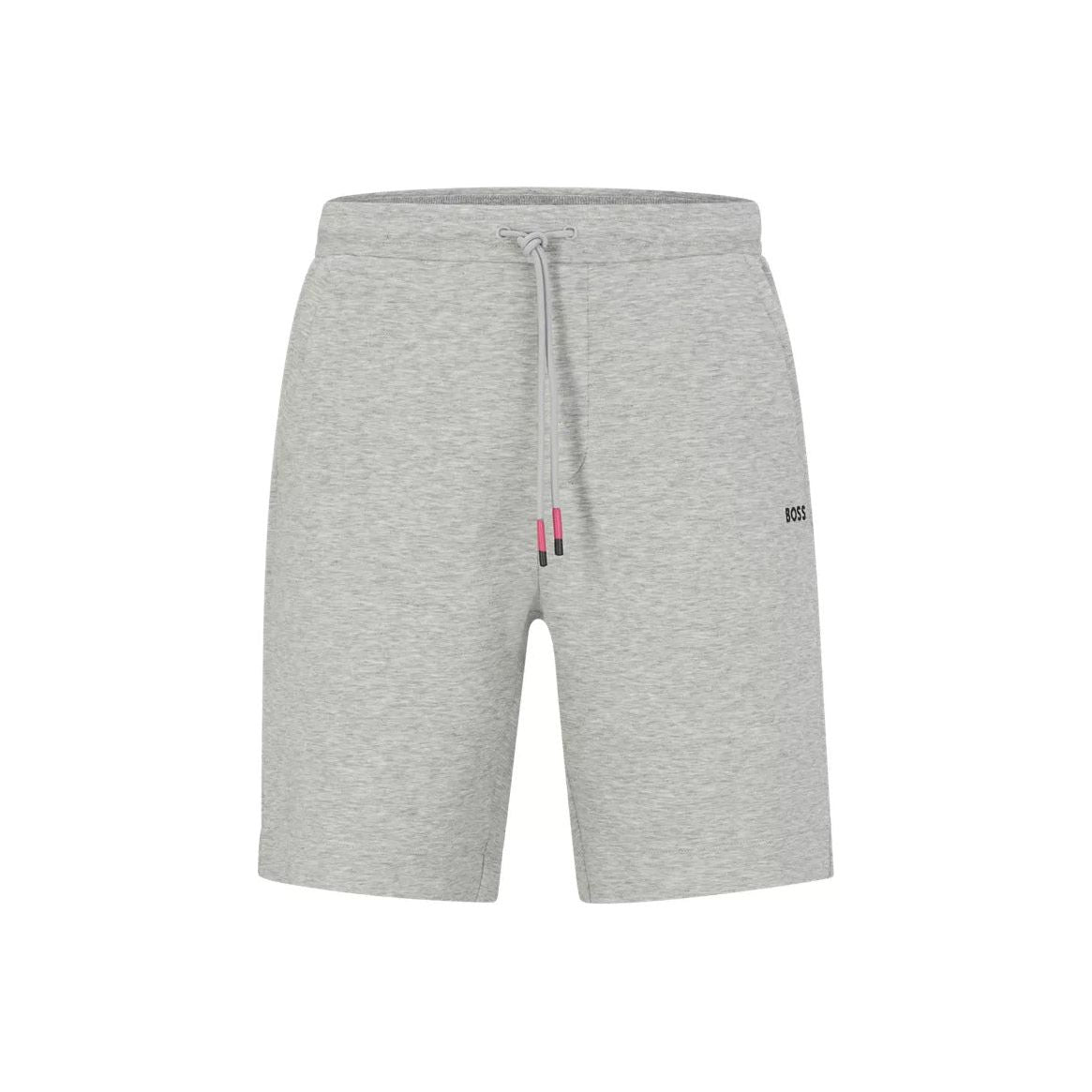 BOSS REGULAR-FIT SHORTS WITH MULTI-COLOURED LOGOS - Yooto