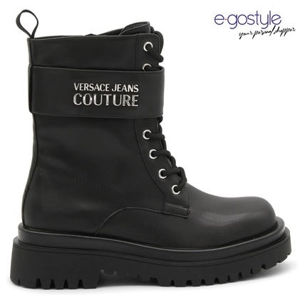 Load image into Gallery viewer, VERSACE JEANS COUTURE MID HEEL BOOTS - Yooto
