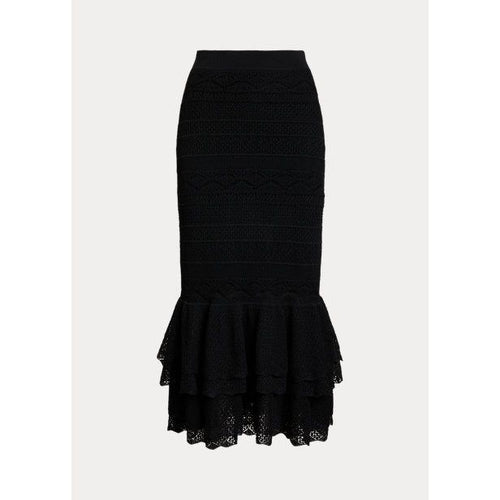 Load image into Gallery viewer, POLO RALPH LAUREN RUFFLE-TRIM POINTELLE SKIRT - Yooto
