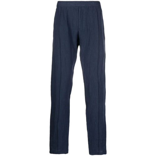 Load image into Gallery viewer, EMPORIO ARMANI STRAIGHT-LEG LINEN TROUSERS - Yooto
