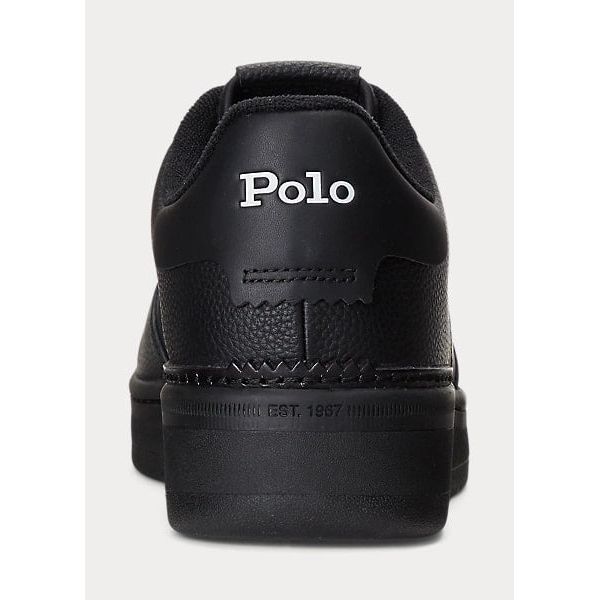 POLO RALPH LAUREN MASTERS COURT LEATHER TRAINER - Yooto