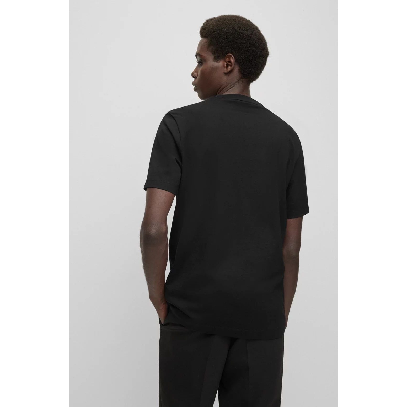 BOSS COTTON-JERSEY T-SHIRT IN A REGULAR FIT - Yooto