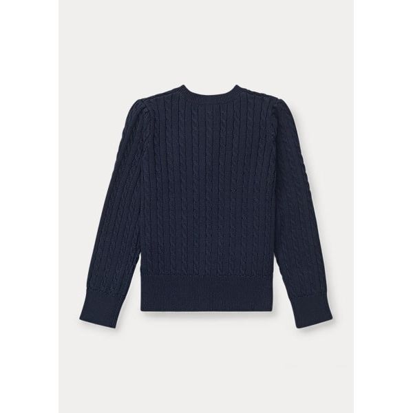 Polo Ralph Lauren Mini-Cable Cotton Cardigan - Yooto