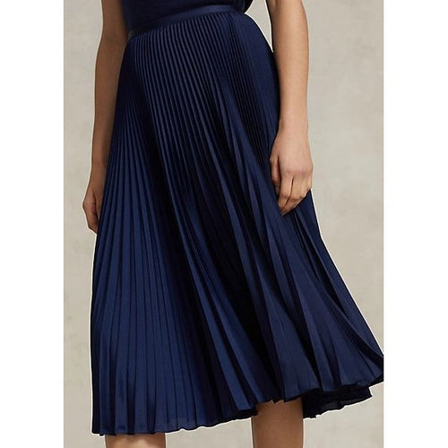 Load image into Gallery viewer, POLO RALPH LAUREN PLEATED GEORGETTE SKIRT - Yooto
