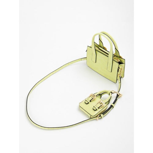Load image into Gallery viewer, VERSACE JEANS COUTURE COCONUT-EFFECT BAG WITH LOGO BUCKLES - Yooto
