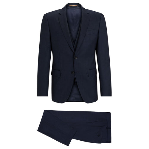 Load image into Gallery viewer, BOSS SLIM-FIT SUIT IN WRINKLE-RESISTANT STRETCH WOOL - Yooto
