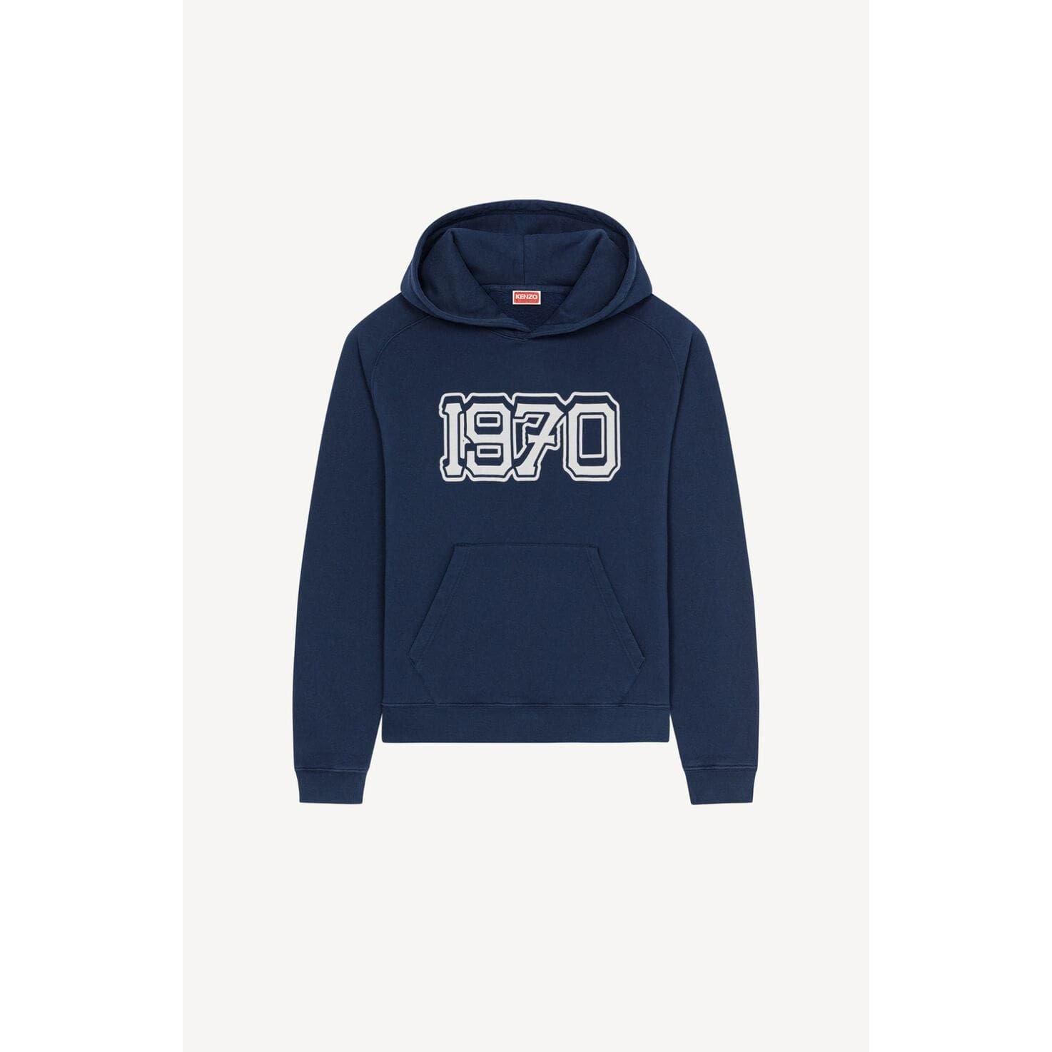 Kenzo multi logo best sale hoodie