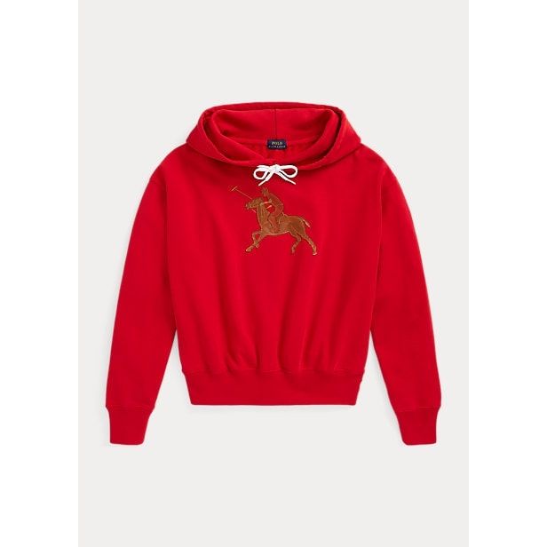 Polo Ralph Lauren Sponge hooded sweatshirt with pony - Yooto