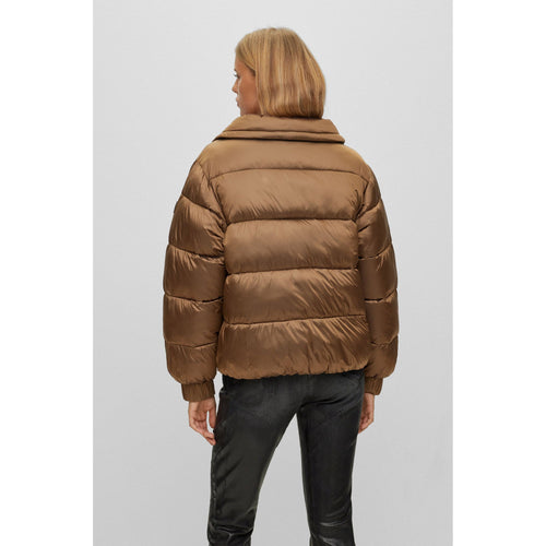 Load image into Gallery viewer, BOSS REGULAR-FIT PUFFER JACKET IN LUSTROUS FABRIC - Yooto
