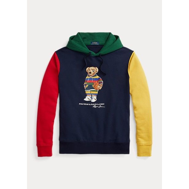 Polo Ralph Lauren Polo Bear Color-Blocked Fleece Hoodie– Yooto