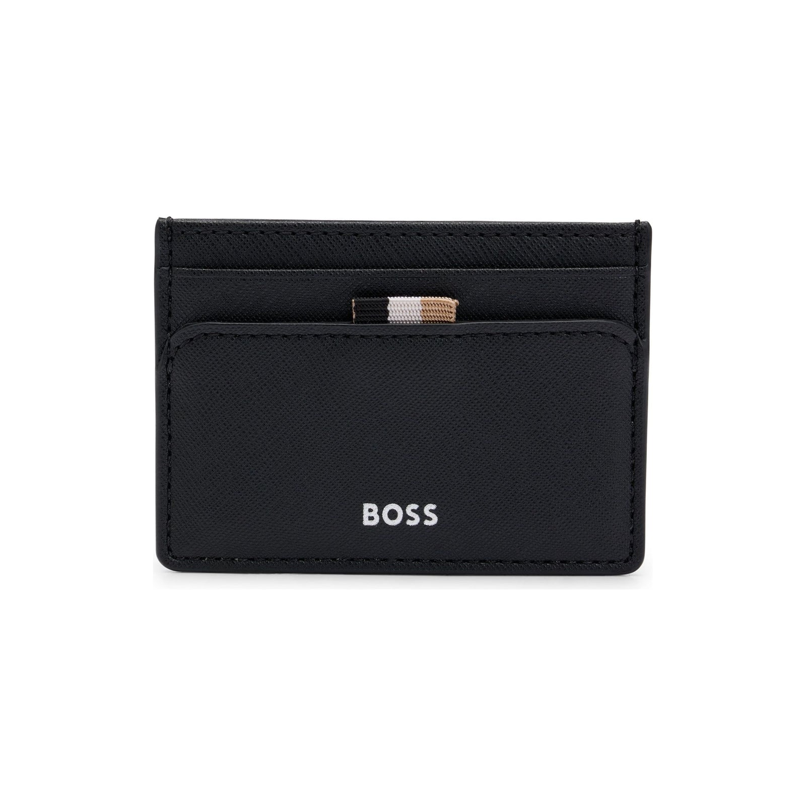 BOSS CARD HOLDER WITH LOGO AND TYPICAL LINES OF THE BRAND - Yooto