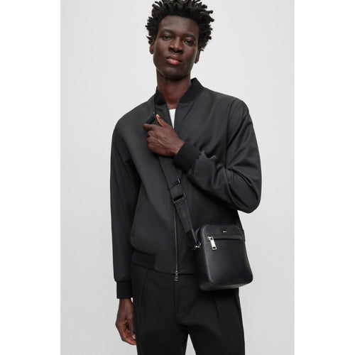 Load image into Gallery viewer, BOSS REPORTER BAG IN GRAINED FAUX LEATHER - Yooto
