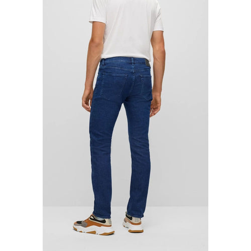 Load image into Gallery viewer, BOSS REGULAR-FIT JEANS IN BLUE COMFORT-STRETCH DENIM - Yooto
