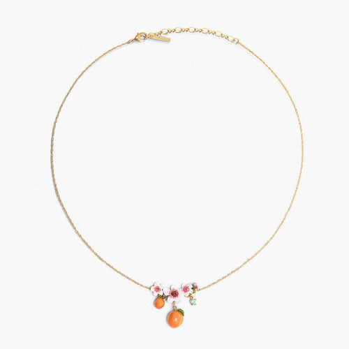Load image into Gallery viewer, APRICOTS AND FLOWERS STATEMENT NECKLACE - Yooto
