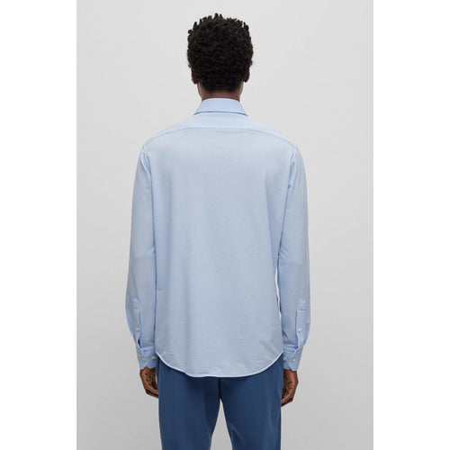 Load image into Gallery viewer, BOSS REGULAR-FIT SHIRT IN STRUCTURED PERFORMANCE-STRETCH FABRIC - Yooto
